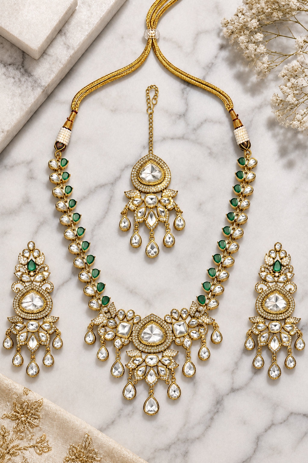 Royal Kundan Heritage Necklace Set