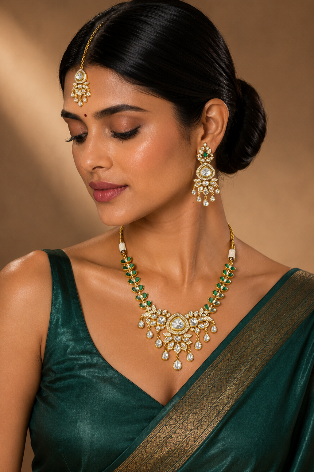 Royal Kundan Heritage Necklace Set