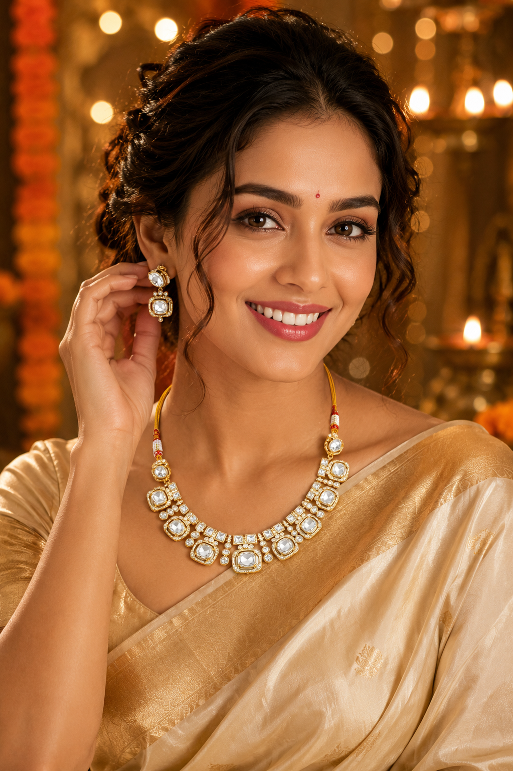 Noor Royale Kundan Choker Set
