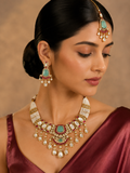 Aqua Heritage Bridal Choker Set