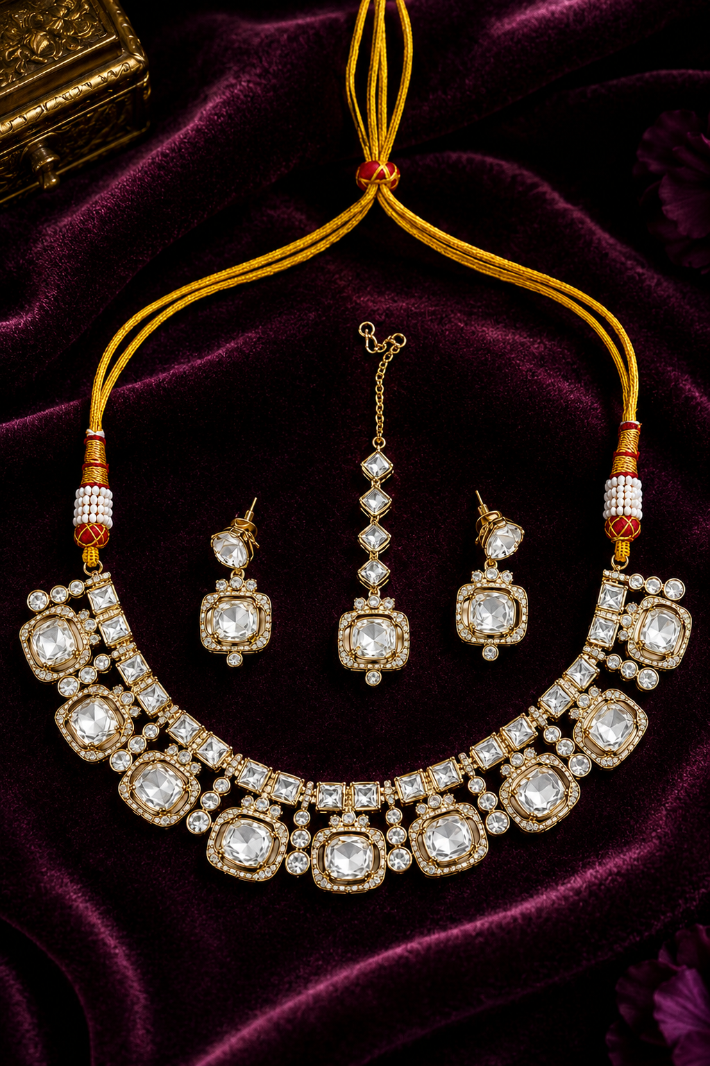 Noor Royale Kundan Choker Set