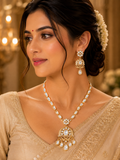 Elegant Jhumki Pendant Necklace Set